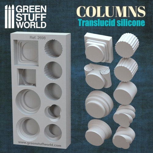 Stampo silicone colonne - silicone,