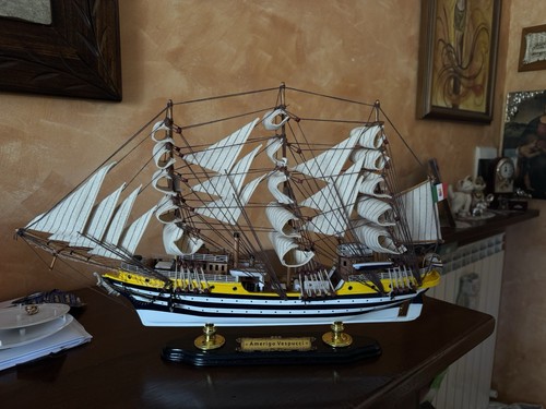 Modellino nave vela amerigo - vela,