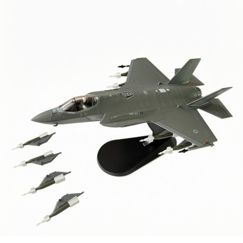 Modellino 35a con supporto - f-35a,